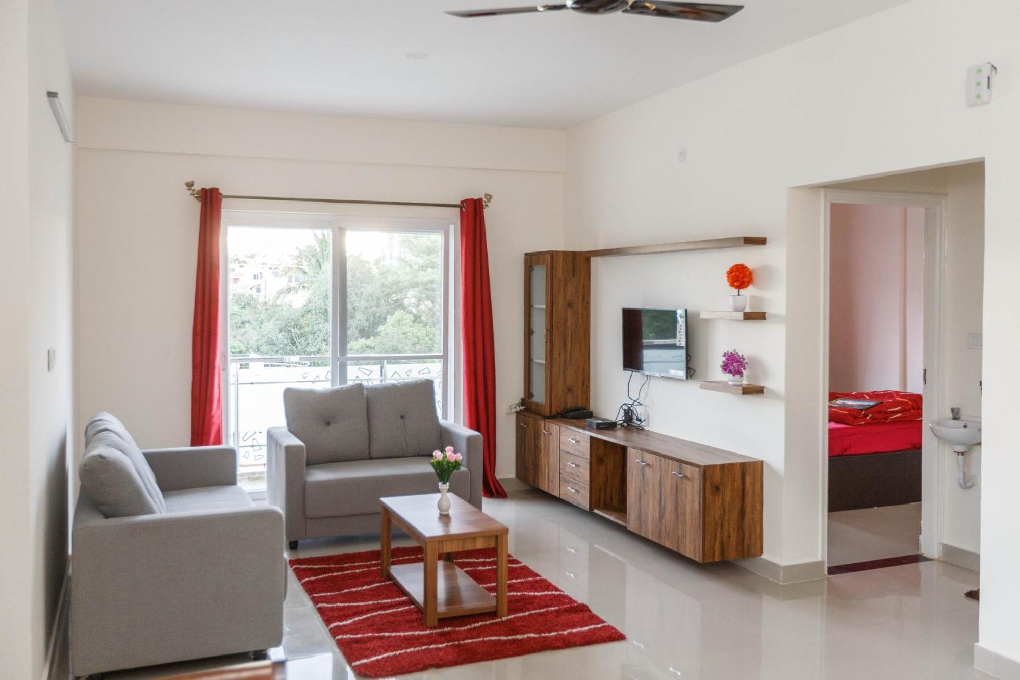 Pinnacle Serviced Apartments Bangalore Eksteriør bilde