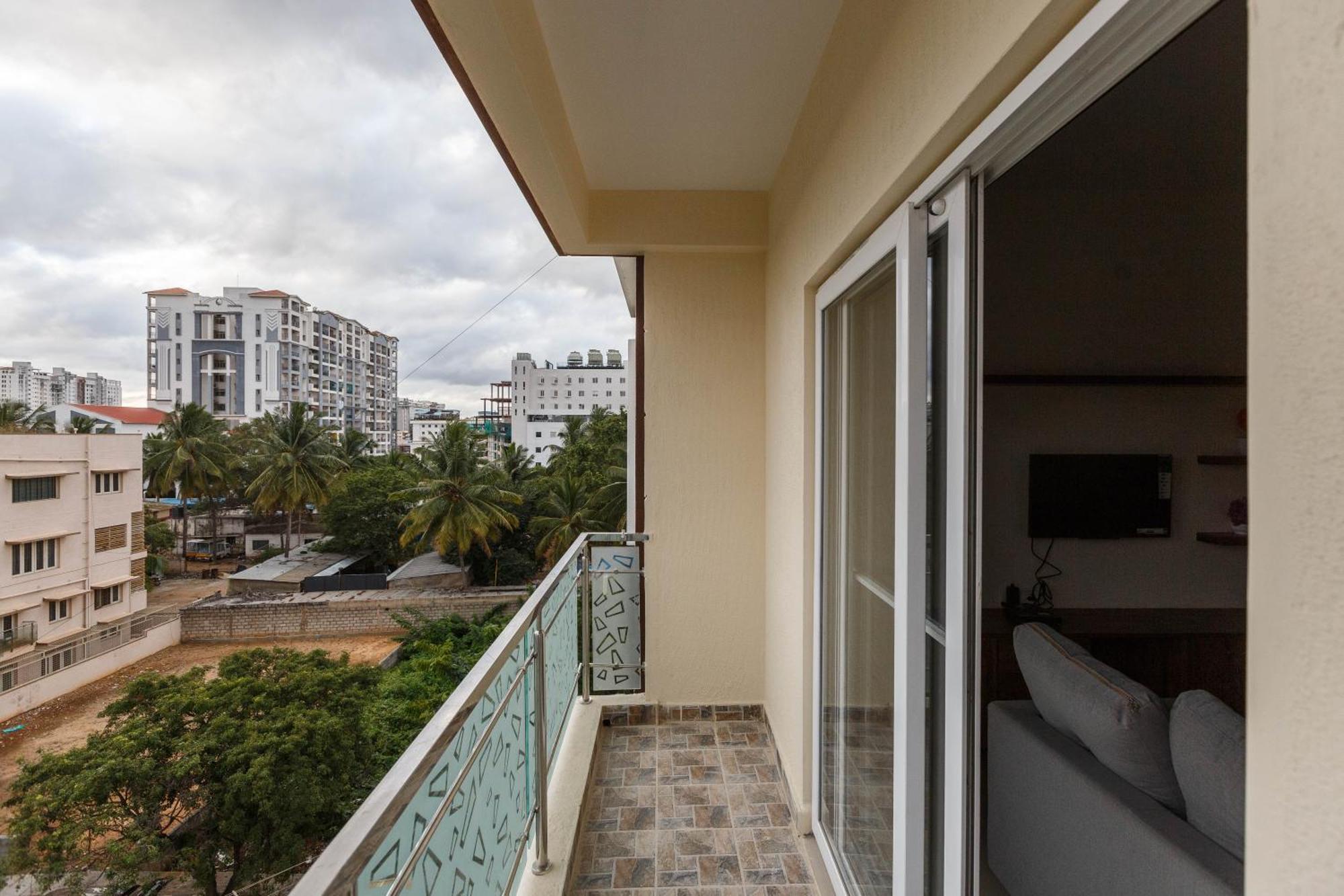 Pinnacle Serviced Apartments Bangalore Eksteriør bilde